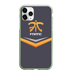 Чехол iPhone 11 Pro матовый Fnatic Arrows, цвет: 3D-салатовый