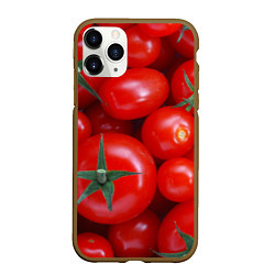 Чехол iPhone 11 Pro матовый Томатная, цвет: 3D-коричневый