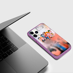 Чехол iPhone 11 Pro матовый Король и Шут, цвет: 3D-фиолетовый — фото 2