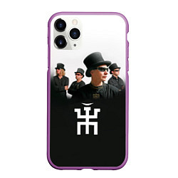 Чехол iPhone 11 Pro матовый Пикник, цвет: 3D-фиолетовый