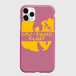 Чехол iPhone 11 Pro матовый Wu-Tang Clan, цвет: 3D-малиновый