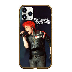 Чехол iPhone 11 Pro матовый Gerard Way, цвет: 3D-коричневый