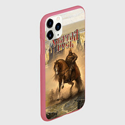 Чехол iPhone 11 Pro матовый Святая русь, цвет: 3D-малиновый — фото 2