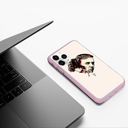 Чехол iPhone 11 Pro матовый Fight Club: Friends, цвет: 3D-розовый — фото 2