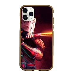 Чехол iPhone 11 Pro матовый Juggernaut, цвет: 3D-коричневый