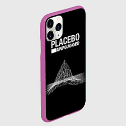 Чехол iPhone 11 Pro матовый Placebo: Unplugged, цвет: 3D-фиолетовый — фото 2