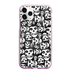 Чехол iPhone 11 Pro матовый Misfits Pattern