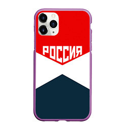 Чехол iPhone 11 Pro матовый Форма России