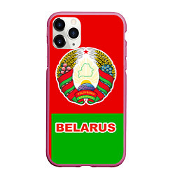 Чехол iPhone 11 Pro матовый Belarus Patriot