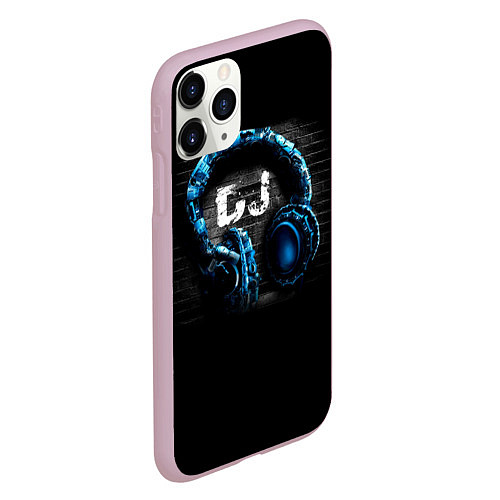 Чехол iPhone 11 Pro матовый DJ / 3D-Розовый – фото 2