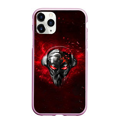 Чехол iPhone 11 Pro матовый Pirate Station: Blood Face