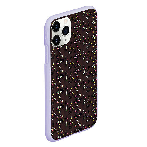 Чехол iPhone 11 Pro матовый Унесённые призраками / 3D-Светло-сиреневый – фото 2