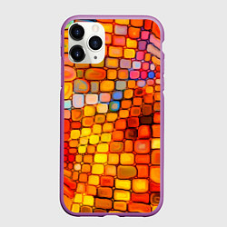 Чехол iPhone 11 Pro матовый Текстуры