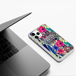 Чехол iPhone 11 Pro матовый Summer time 2, цвет: 3D-белый — фото 2