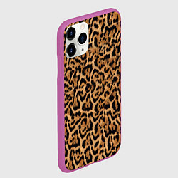 Чехол iPhone 11 Pro матовый Jaguar, цвет: 3D-фиолетовый — фото 2