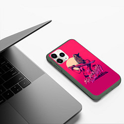 Чехол iPhone 11 Pro матовый So we are actually doing this?, цвет: 3D-темно-зеленый — фото 2