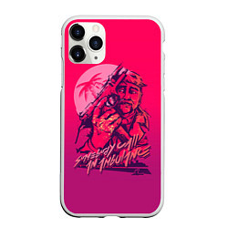 Чехол iPhone 11 Pro матовый Somebody call an ambulance, цвет: 3D-белый