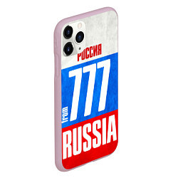 Чехол iPhone 11 Pro матовый Russia: from 777, цвет: 3D-розовый — фото 2