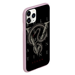 Чехол iPhone 11 Pro матовый BFMV: Venom, цвет: 3D-розовый — фото 2