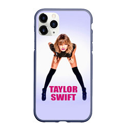 Чехол iPhone 11 Pro матовый Taylor Swift, цвет: 3D-серый