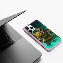 Чехол iPhone 11 Pro матовый Wraith King, цвет: 3D-розовый — фото 2