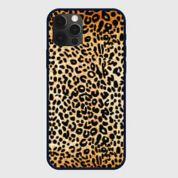 Чехол для iPhone 12 Pro Max Гепард (шкура), цвет: 3D-черный