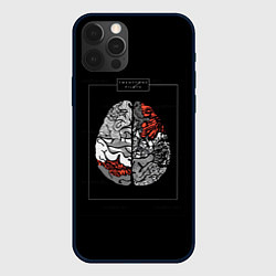 Чехол для iPhone 12 Pro Max Twenty one pilots: brain, цвет: 3D-черный