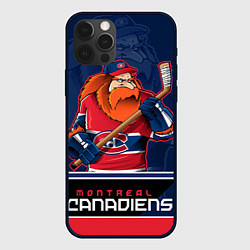 Чехол для iPhone 12 Pro Max Montreal Canadiens, цвет: 3D-черный