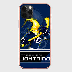 Чехол для iPhone 12 Pro Max Bay Lightning, цвет: 3D-светло-розовый