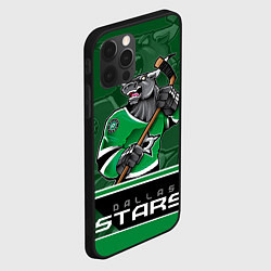 Чехол для iPhone 12 Pro Max Dallas Stars, цвет: 3D-черный — фото 2