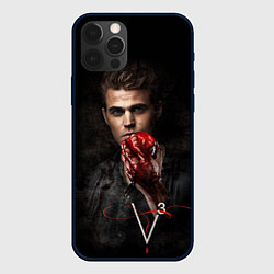 Чехол для iPhone 12 Pro Max Stefan Salvatore V3, цвет: 3D-черный