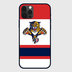 Чехол для iPhone 12 Pro Max Florida Panthers, цвет: 3D-черный