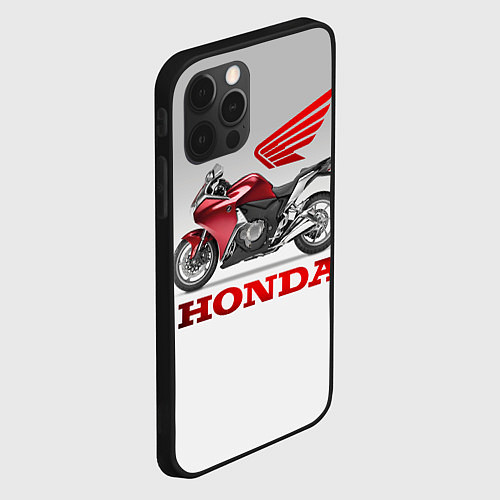 Чехол iPhone 12 Pro Max Honda 2 / 3D-Черный – фото 2