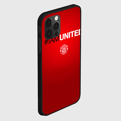 Чехол iPhone 12 Pro Max I am United / 3D-Черный – фото 2