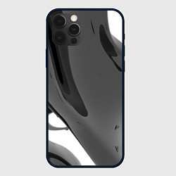 Чехол для iPhone 12 Pro Max Краска, цвет: 3D-черный