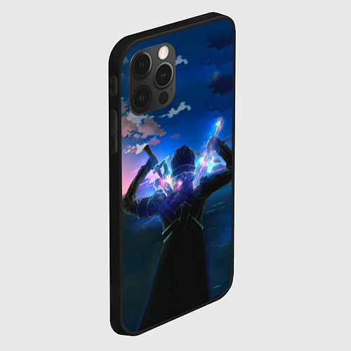 Чехол iPhone 12 Pro Max Мастера меча онлайн / 3D-Черный – фото 2