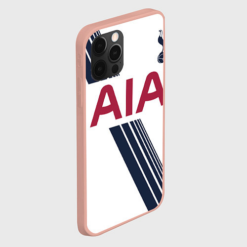 Чехол iPhone 12 Pro Max Tottenham Hotspur: AIA / 3D-Светло-розовый – фото 2
