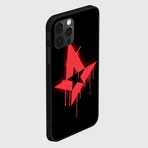 Чехол iPhone 12 Pro Max Astralis: Black collection / 3D-Черный – фото 2