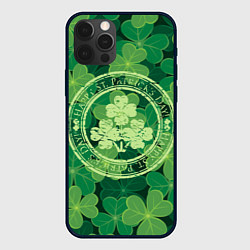 Чехол для iPhone 12 Pro Max Ireland, Happy St. Patricks Day, цвет: 3D-черный