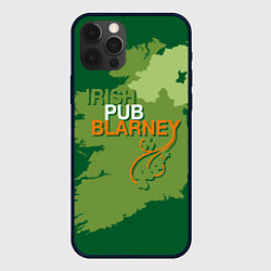 Чехол для iPhone 12 Pro Max Irish pub Blarney, цвет: 3D-черный