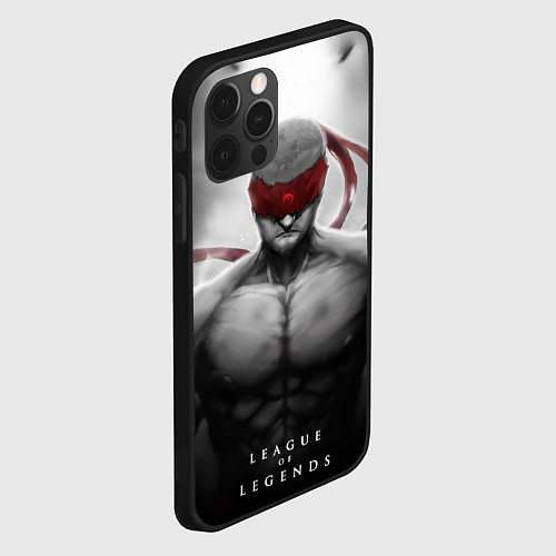 Чехол iPhone 12 Pro Max Ли Син / 3D-Черный – фото 2