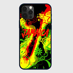 Чехол для iPhone 12 Pro Max Ямайка - музыка регги, цвет: 3D-черный