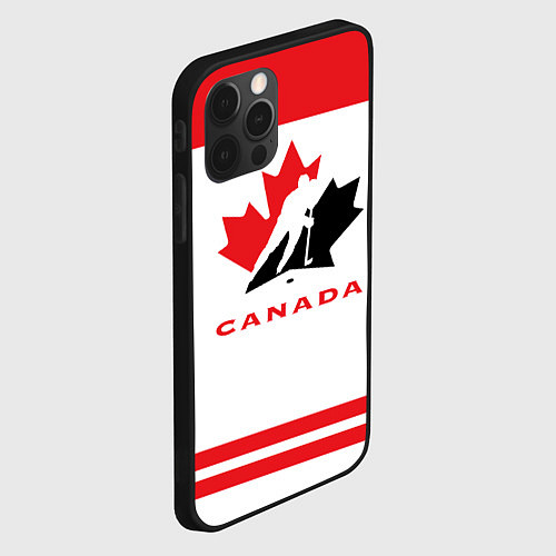 Чехол iPhone 12 Pro Max Canada Team / 3D-Черный – фото 2