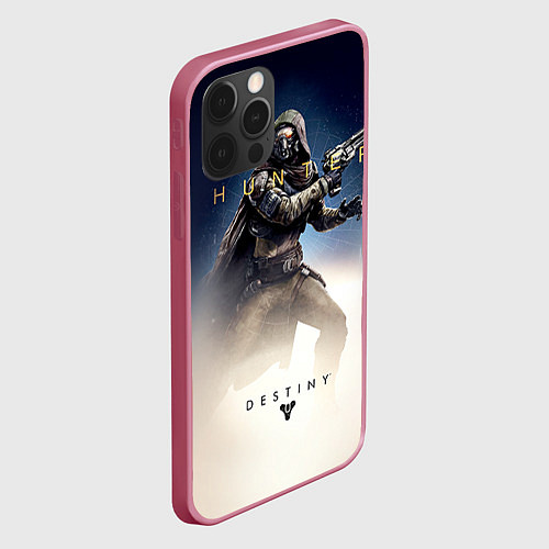 Чехол iPhone 12 Pro Max Destiny: Hunter / 3D-Малиновый – фото 2