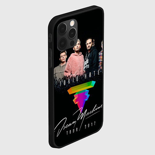 Чехол iPhone 12 Pro Max Tokio Hotel: Dream Band / 3D-Черный – фото 2