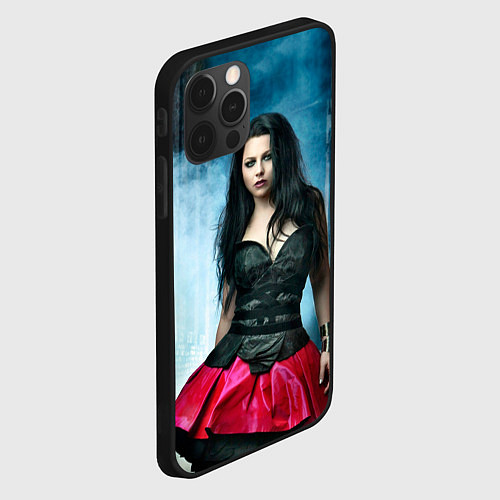 Чехол iPhone 12 Pro Max Evanescence / 3D-Черный – фото 2