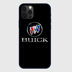 Чехол для iPhone 12 Pro Max Buick, цвет: 3D-черный