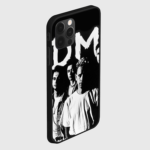 Чехол iPhone 12 Pro Max Depeche mode: black / 3D-Черный – фото 2