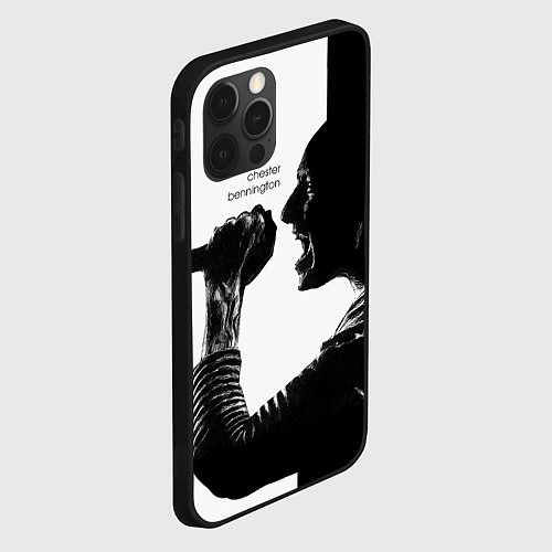 Чехол iPhone 12 Pro Max Bennington Rock / 3D-Черный – фото 2