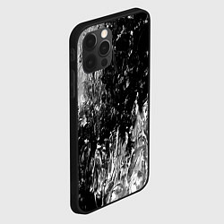 Чехол для iPhone 12 Pro Max GRAY&BLACK, цвет: 3D-черный — фото 2